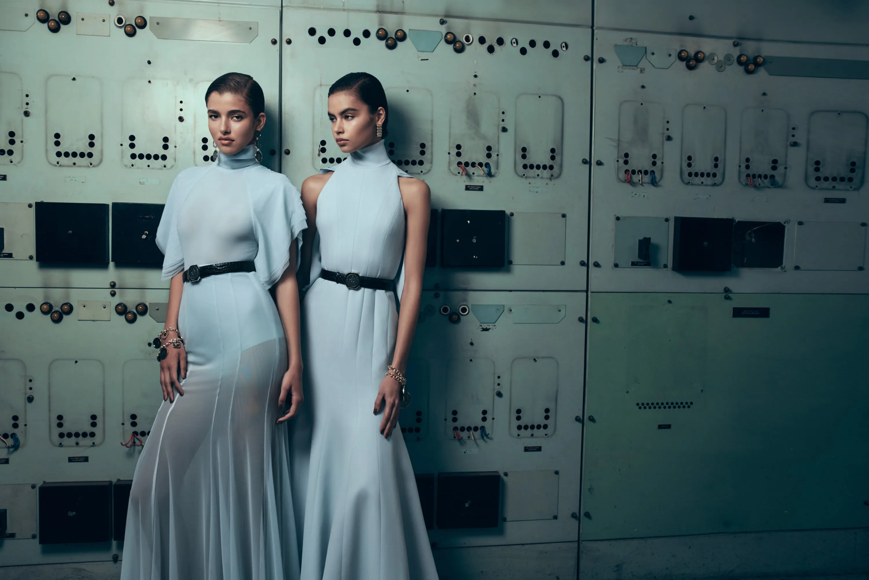 PALE BLUE INTIMA HIGH WAISTED FULL BRIEF sold by Carla Zampatti product image thumbnail 5