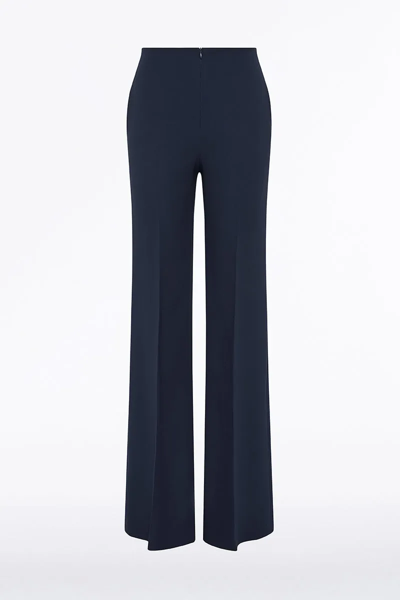 NAVY CREPE LOW WAIST PANT sold by Carla Zampatti product image thumbnail 4