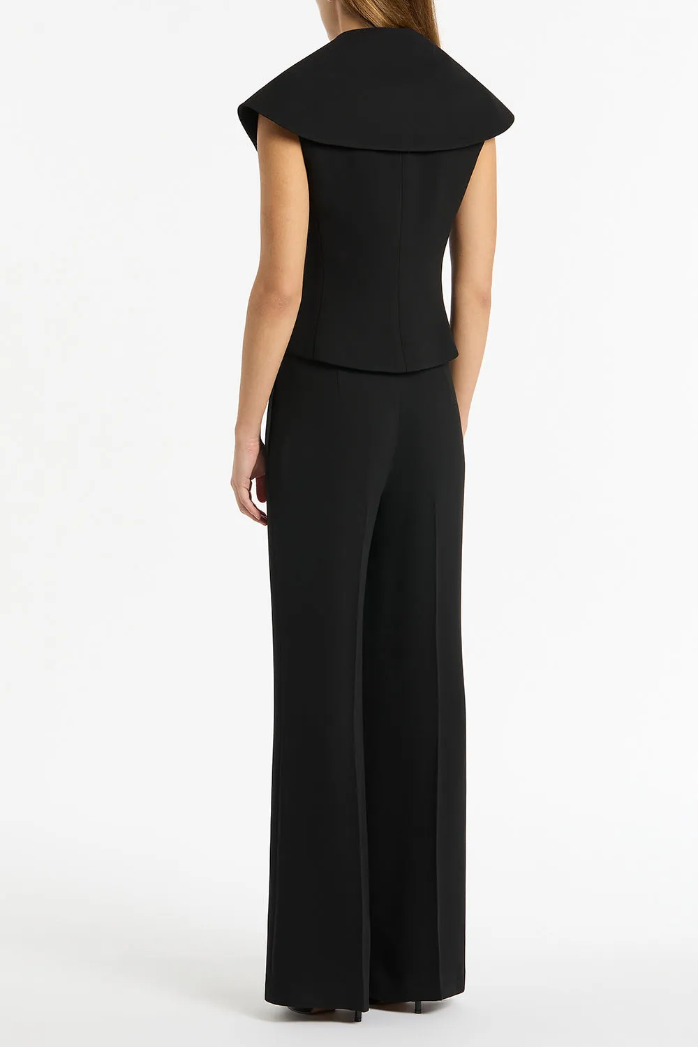 BLACK CREPE LOW WAIST PANT sold by Carla Zampatti product image thumbnail 2