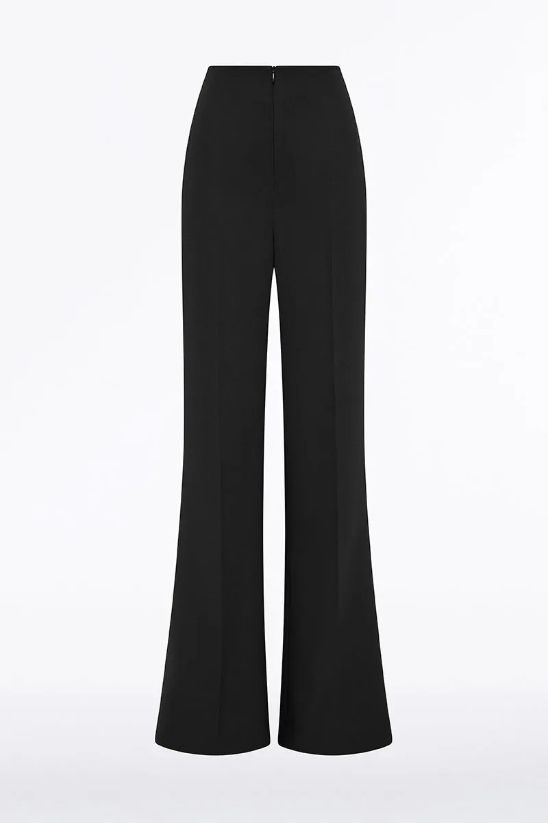 BLACK CREPE LOW WAIST PANT sold by Carla Zampatti product image thumbnail 4