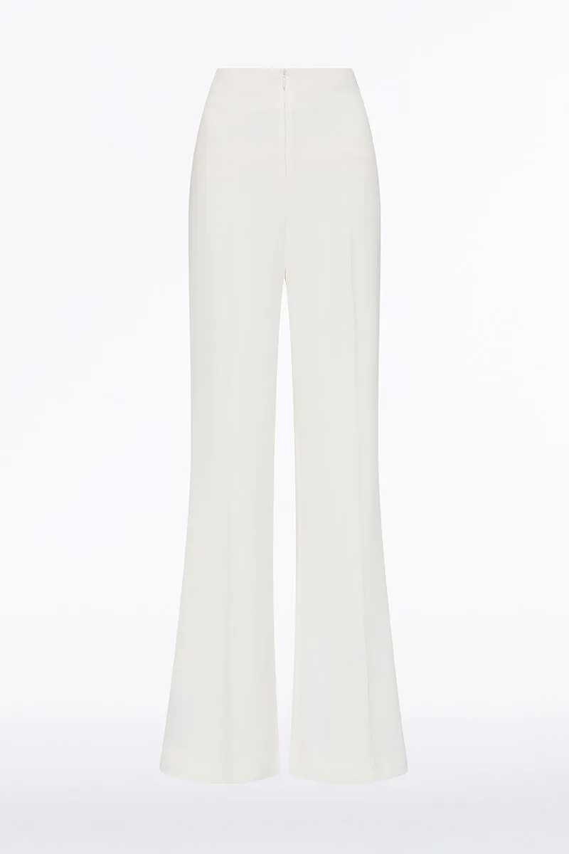 WHITE CREPE LOW WAIST PANT sold by Carla Zampatti product image thumbnail 5