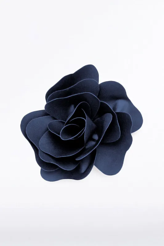NAVY FIORE BROOCH sold by Carla Zampatti