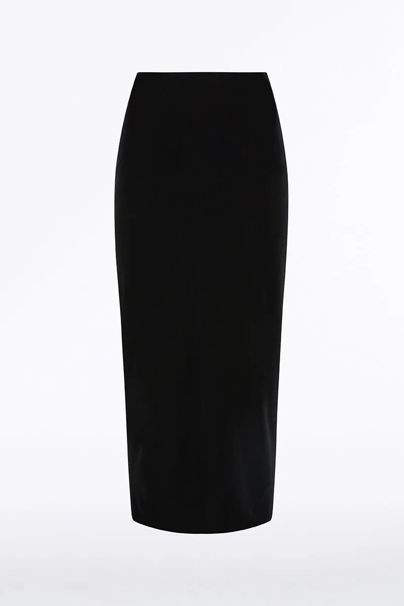 BLACK VELVET PENCIL SKIRT sold by Carla Zampatti product image thumbnail 4