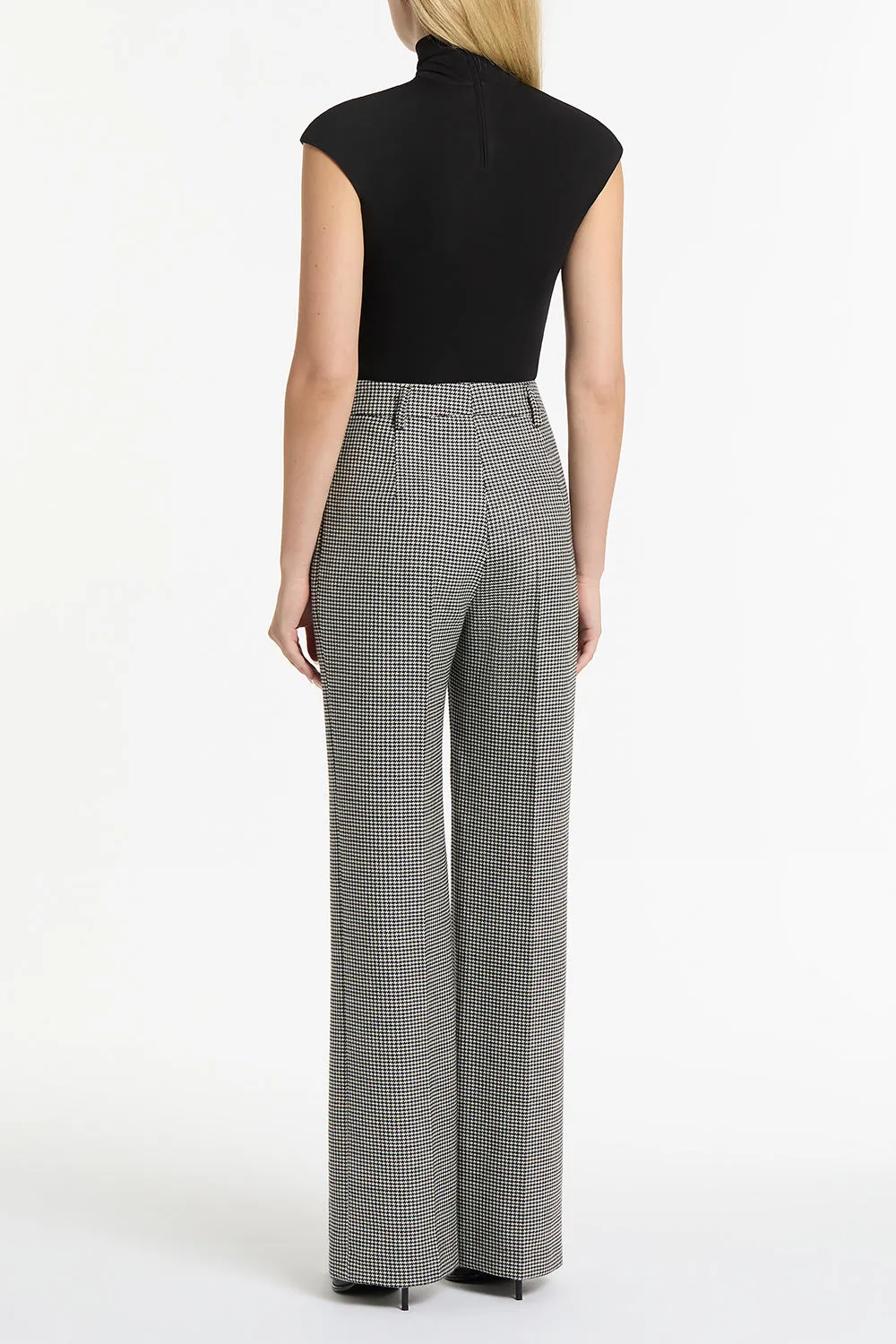 BLACK MATTE JERSEY EXTENDED POLO sold by Carla Zampatti product image thumbnail 2