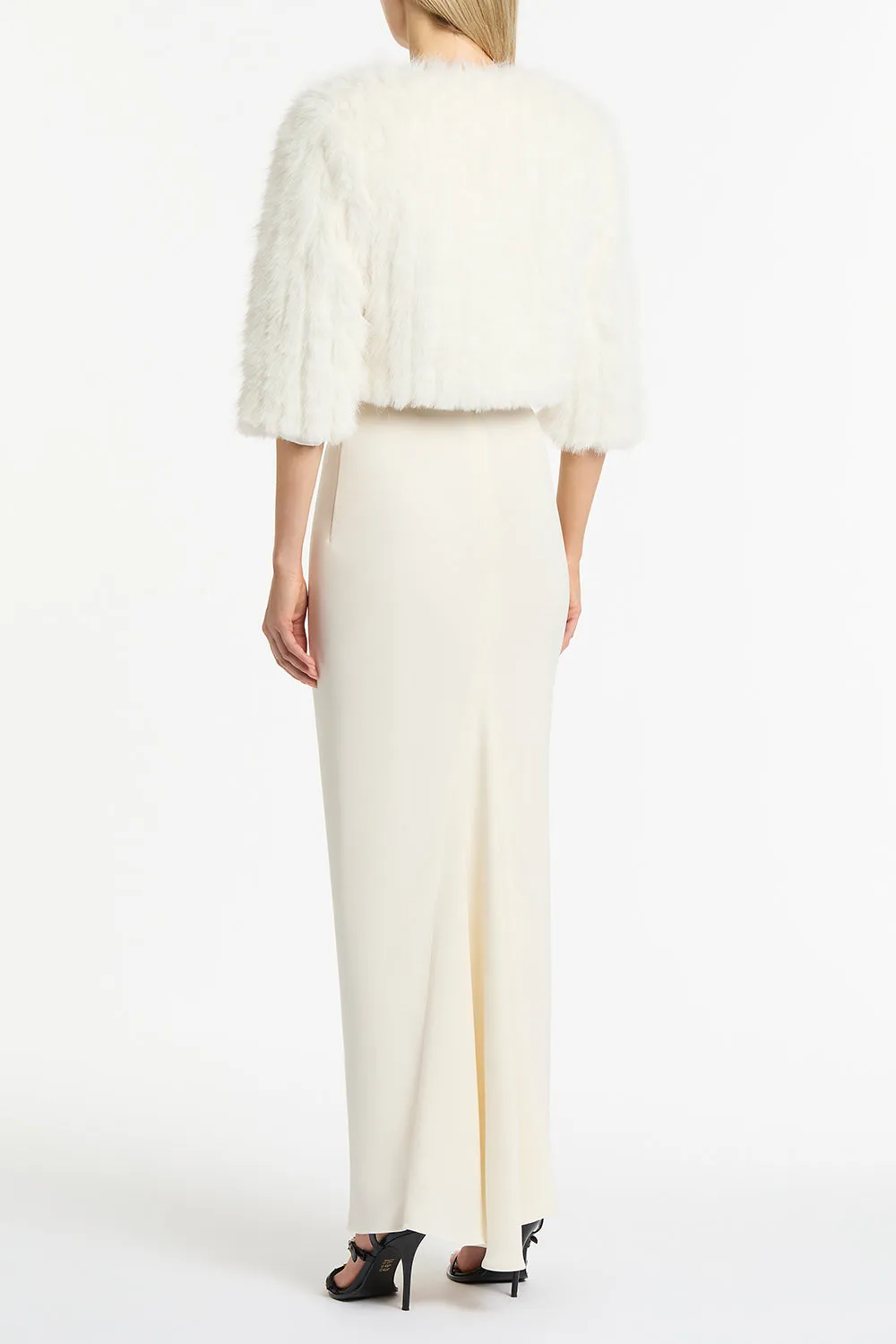 IVORY PIUMA FUR BOLERO sold by Carla Zampatti product image thumbnail 2