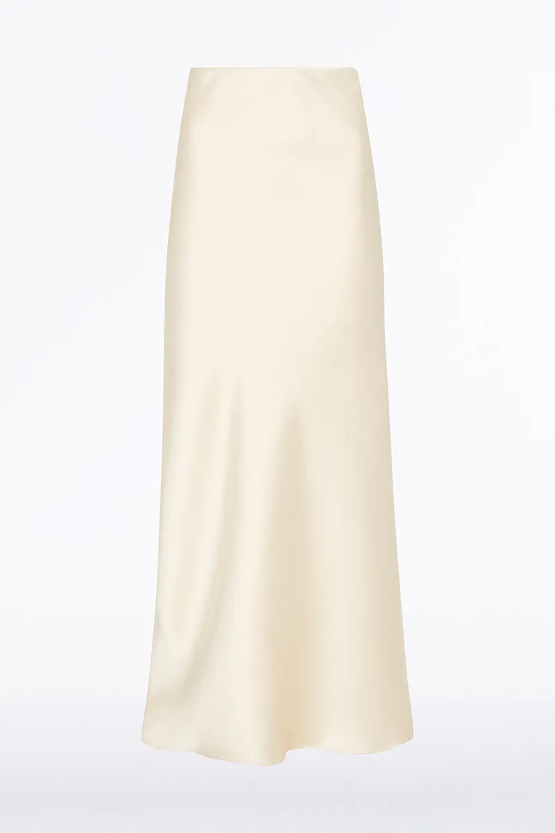 IVORY SATIN BIAS SKIRT sold by Carla Zampatti product image thumbnail 4