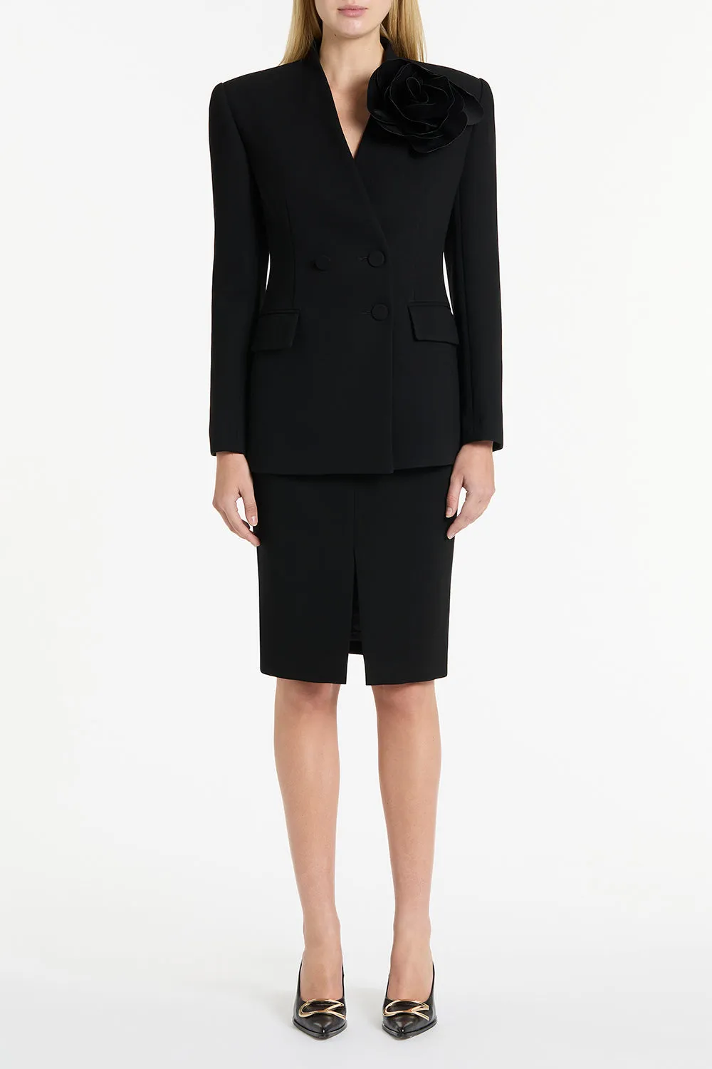 BLACK FIORE BROOCH sold by Carla Zampatti product image thumbnail 4