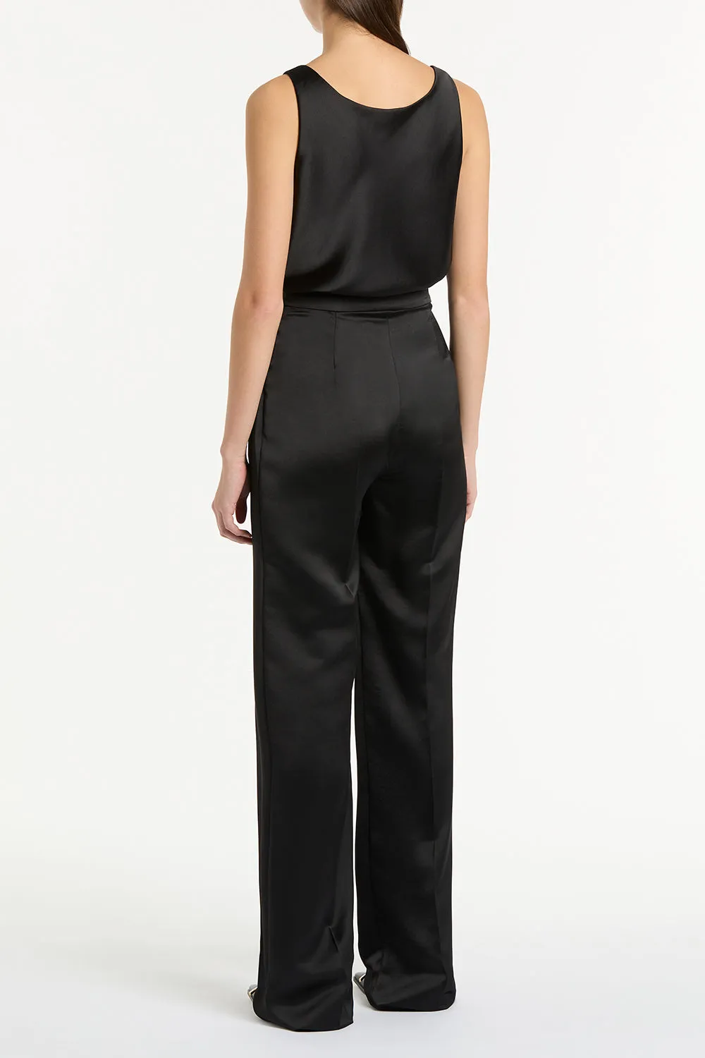BLACK SATIN SCOOP CAMI sold by Carla Zampatti product image thumbnail 2