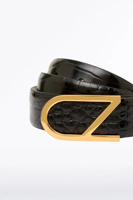 CZ LOGO BELT sold by Carla Zampatti