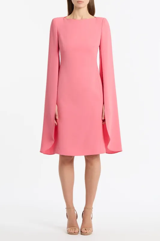 ROSE PINK CREPE LOVERO DRESS sold by Carla Zampatti
