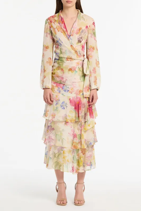 ETHEREA BLOOM WRAP TOP sold by Carla Zampatti