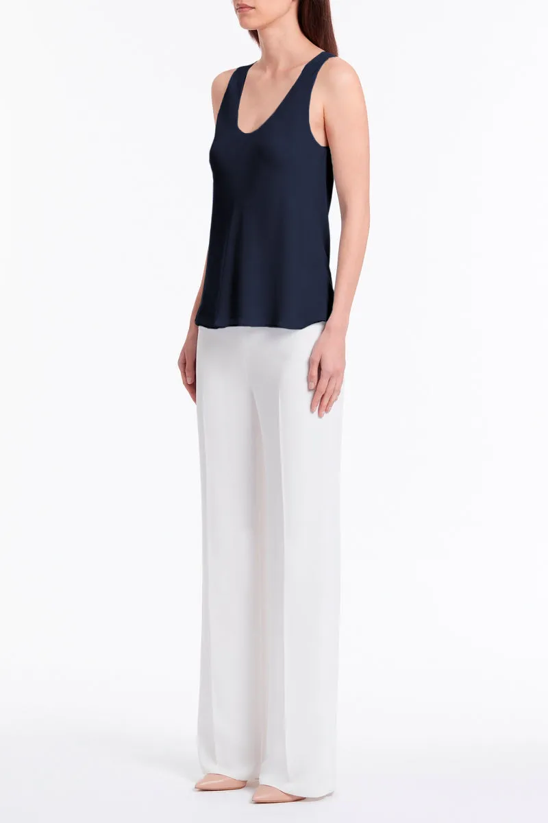 NAVY GEORGETTE SCOOP CAMI sold by Carla Zampatti product image thumbnail 3