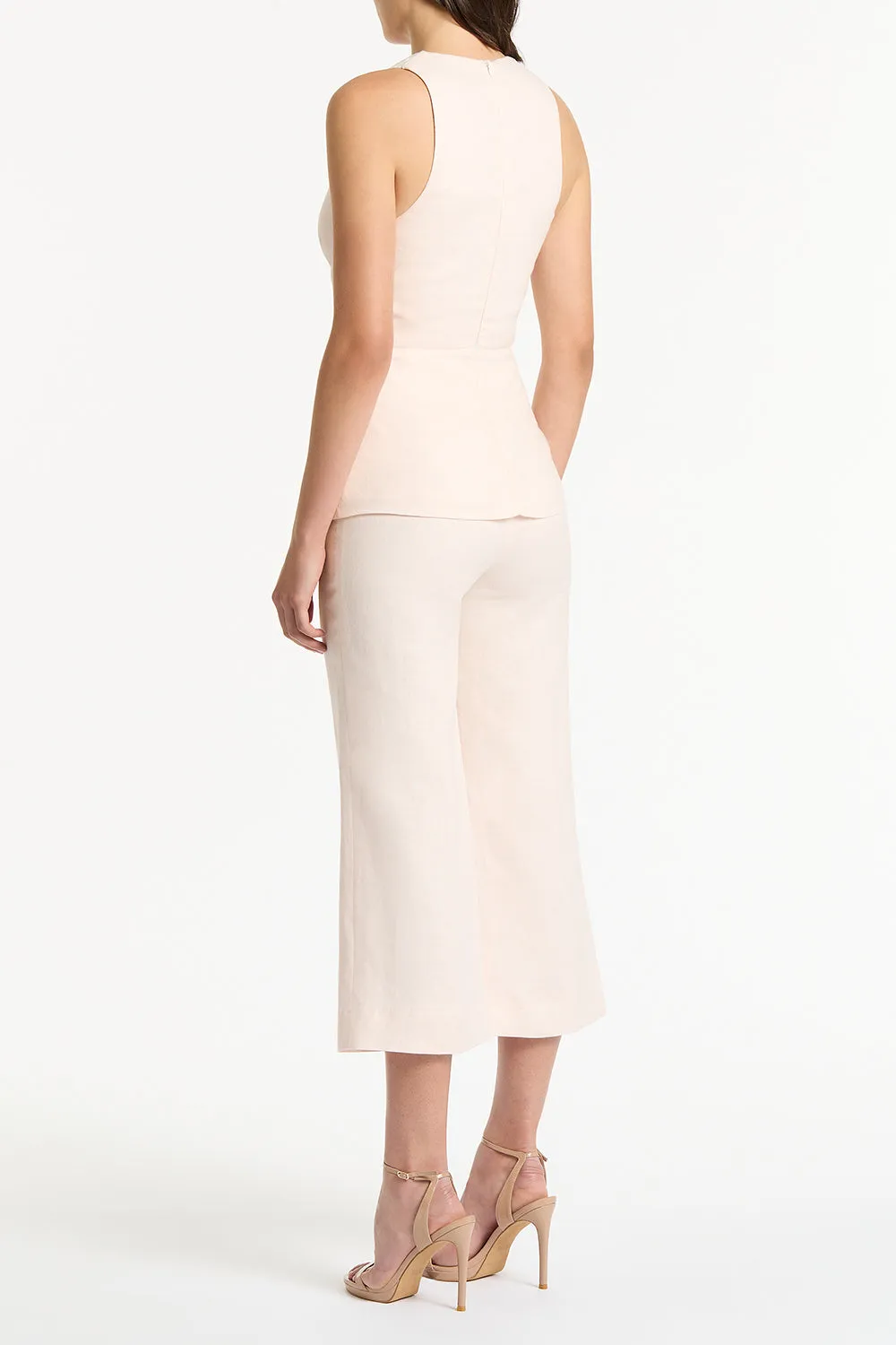 ROSA LINEN V-NECK WRAP TOP sold by Carla Zampatti product image thumbnail 2