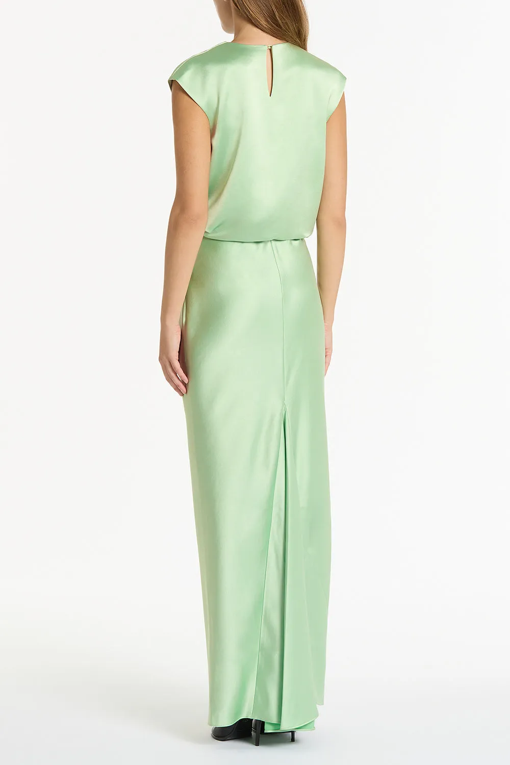 PERIDOT SATIN COWL NECK TOP sold by Carla Zampatti product image thumbnail 2