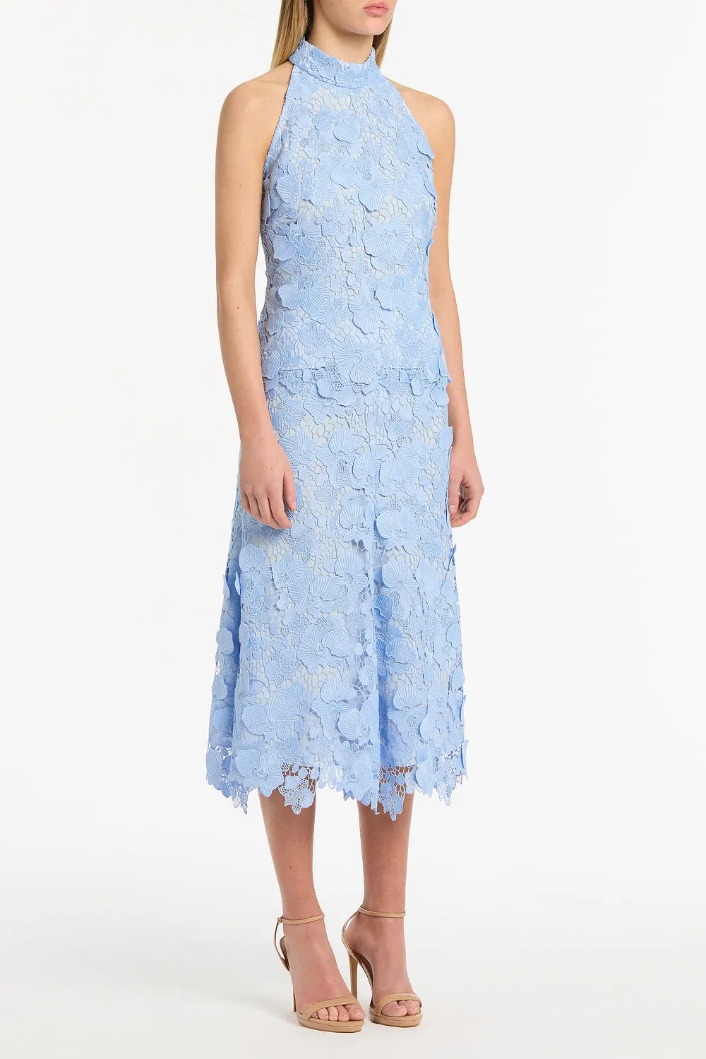 CELESTE 3D LACE MIDI SKIRT sold by Carla Zampatti product image thumbnail 2