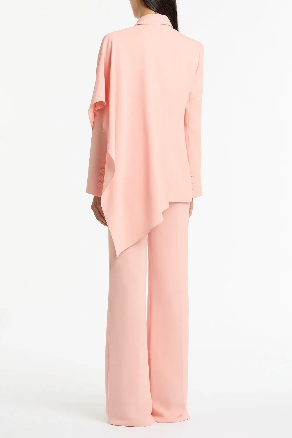 PALE ROSE CREPE SCARF JACKET sold by Carla Zampatti product image thumbnail 3