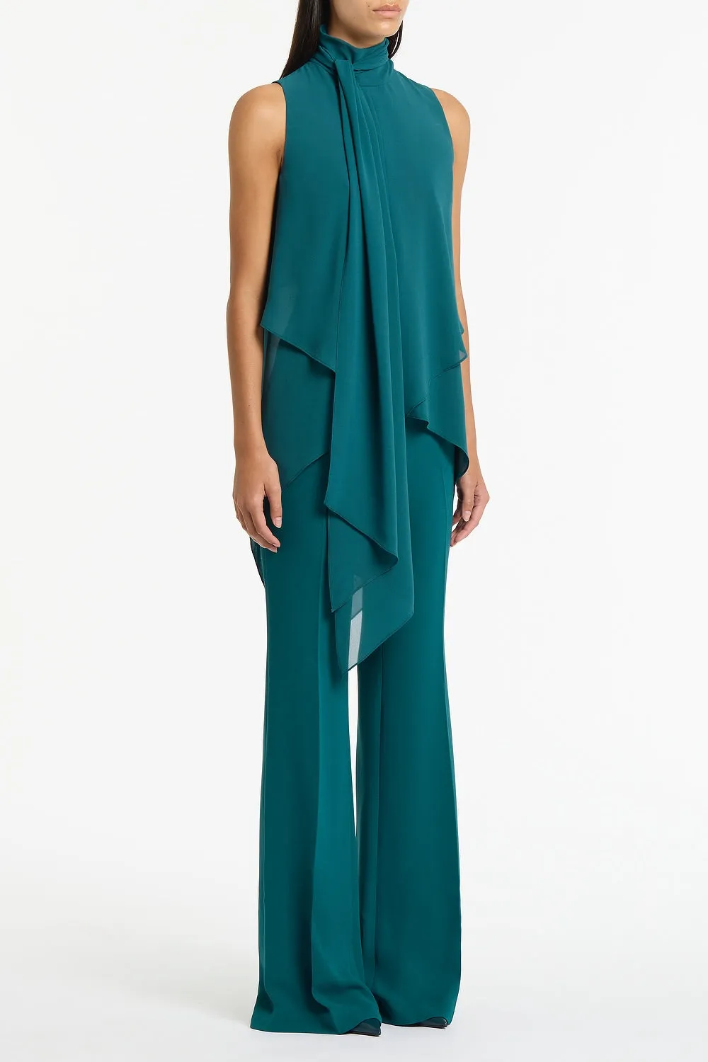 SERPENTINE GEORGETTE TIE TOP sold by Carla Zampatti product image thumbnail 2