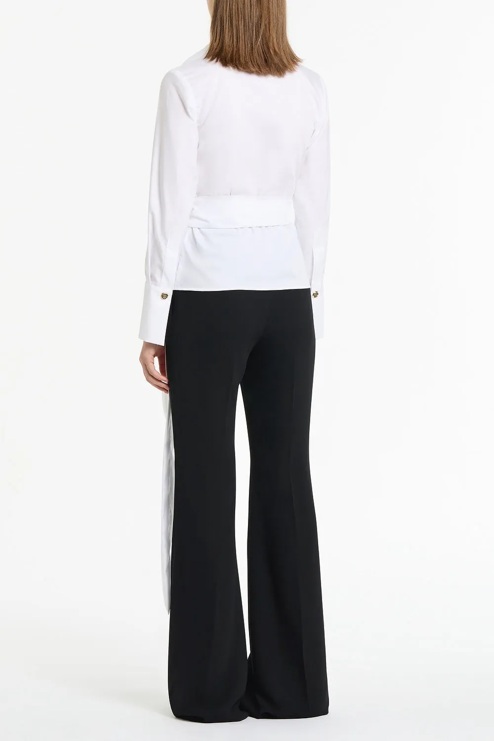 WHITE COTTON WRAP TOP sold by Carla Zampatti product image thumbnail 3