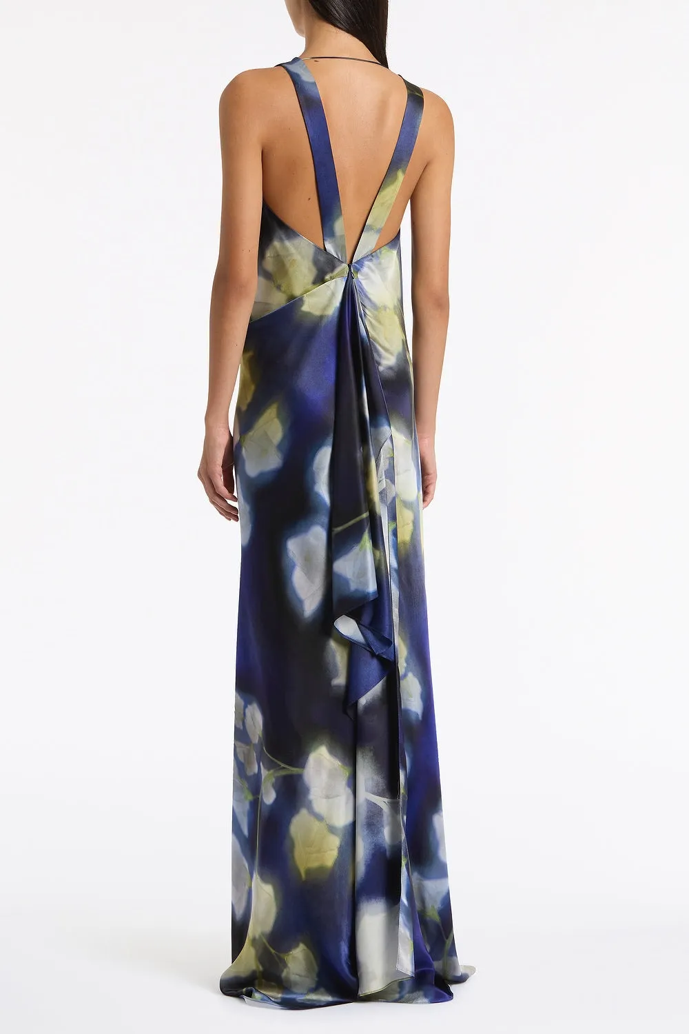 CALLA LILY SILK VISCOSE COWL FRONT GOWN sold by Carla Zampatti product image thumbnail 4