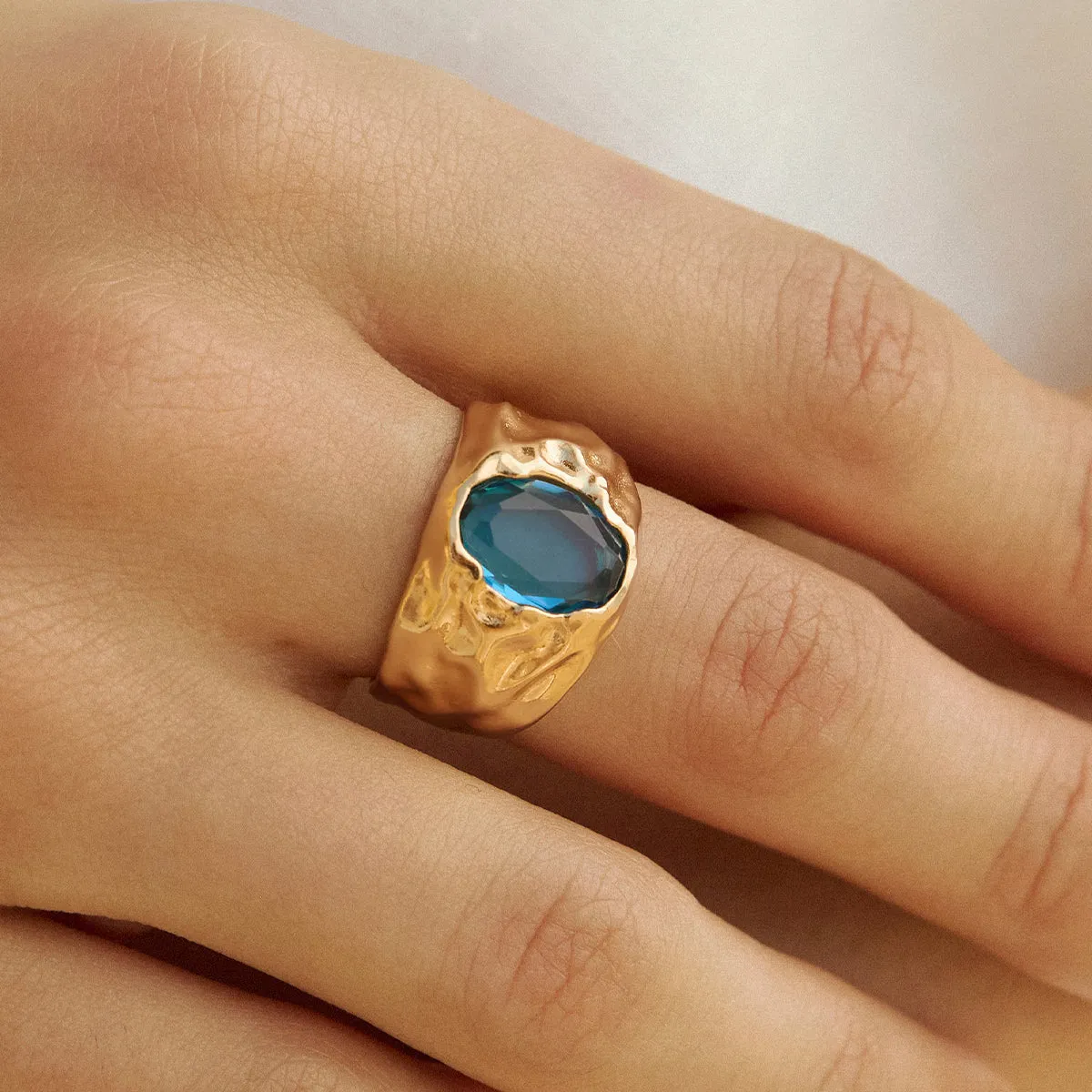 Carmen Blue Ring sold by Agapee product image thumbnail 2