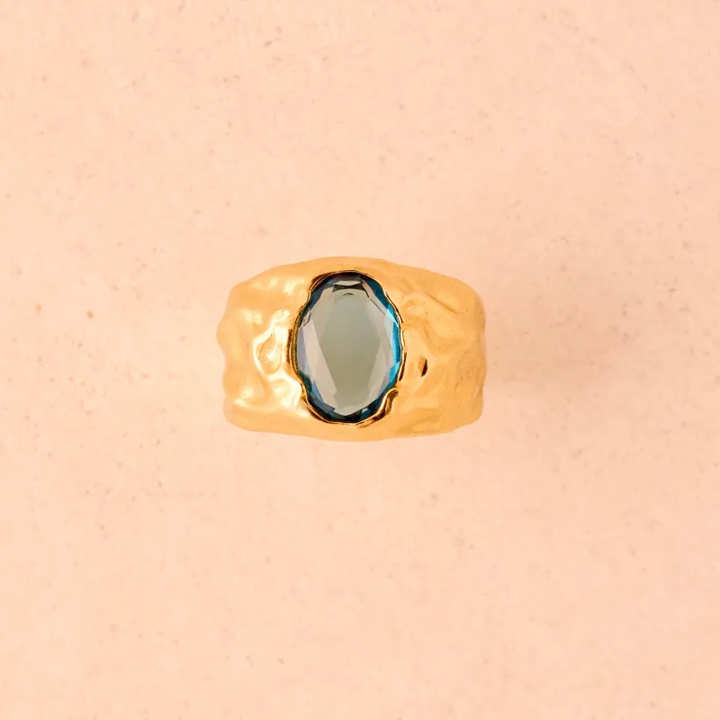 Carmen Blue Ring made by Agapee