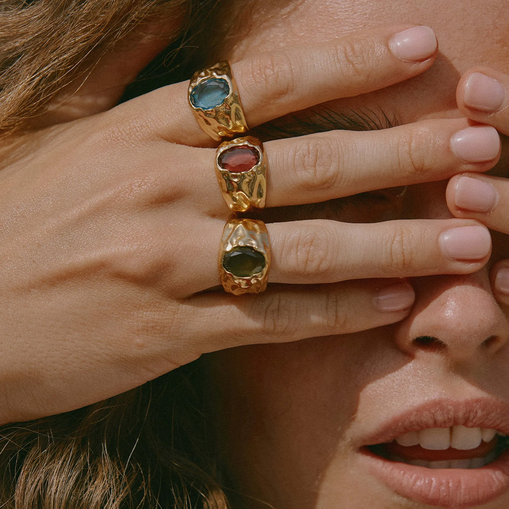 Carmen Blue Ring sold by Agapee product image thumbnail 3