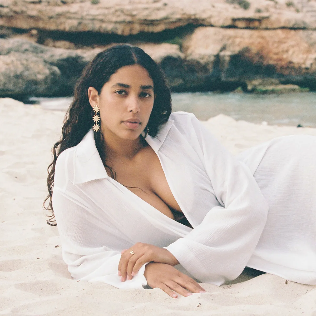 Solara Earrings sold by Agapee product image thumbnail 5