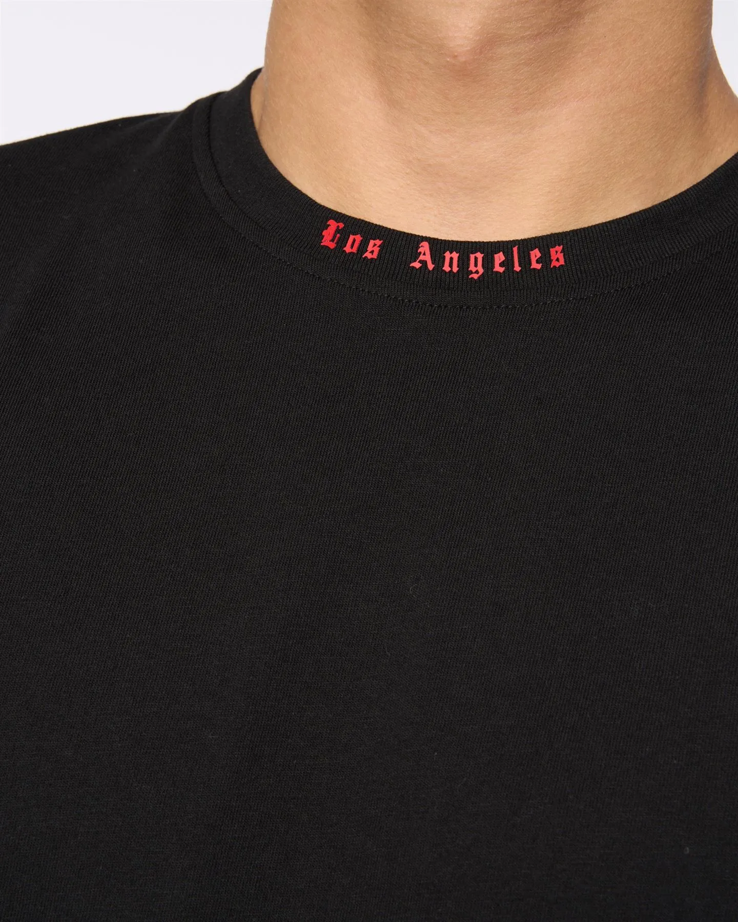 Los Angeles T-Shirt Black / Red sold by Kings Will Dream product image thumbnail 4