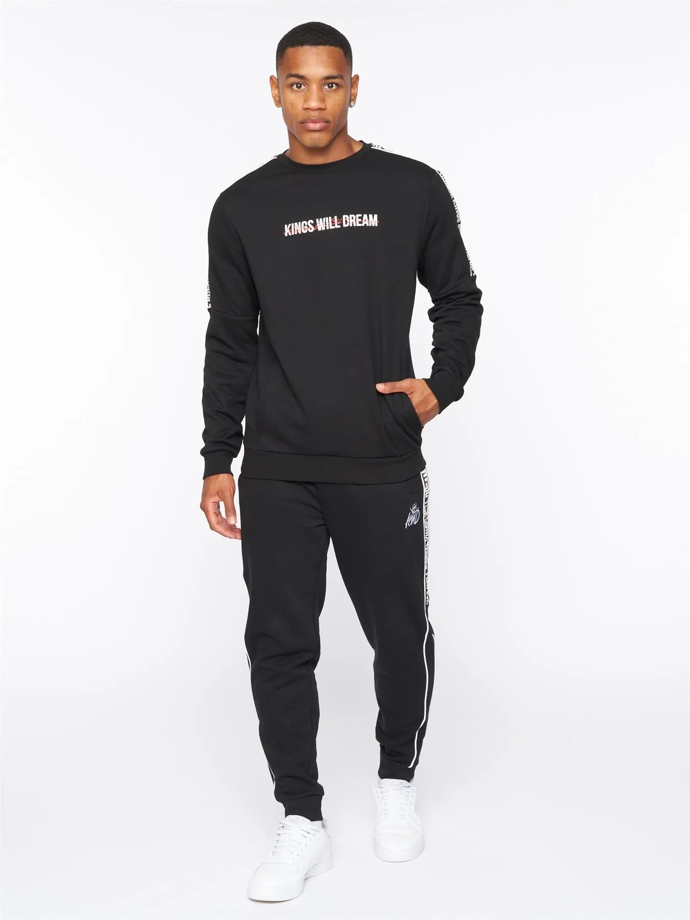 Bexley Tracksuit Sweat Black sold by Kings Will Dream
