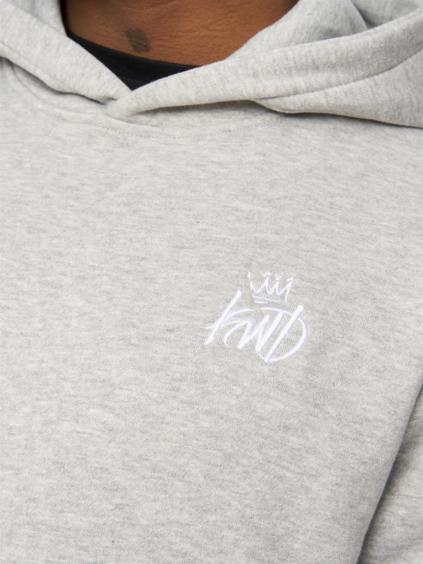 Crosby 2.0 Hoodie Grey Marl sold by Kings Will Dream product image thumbnail 5