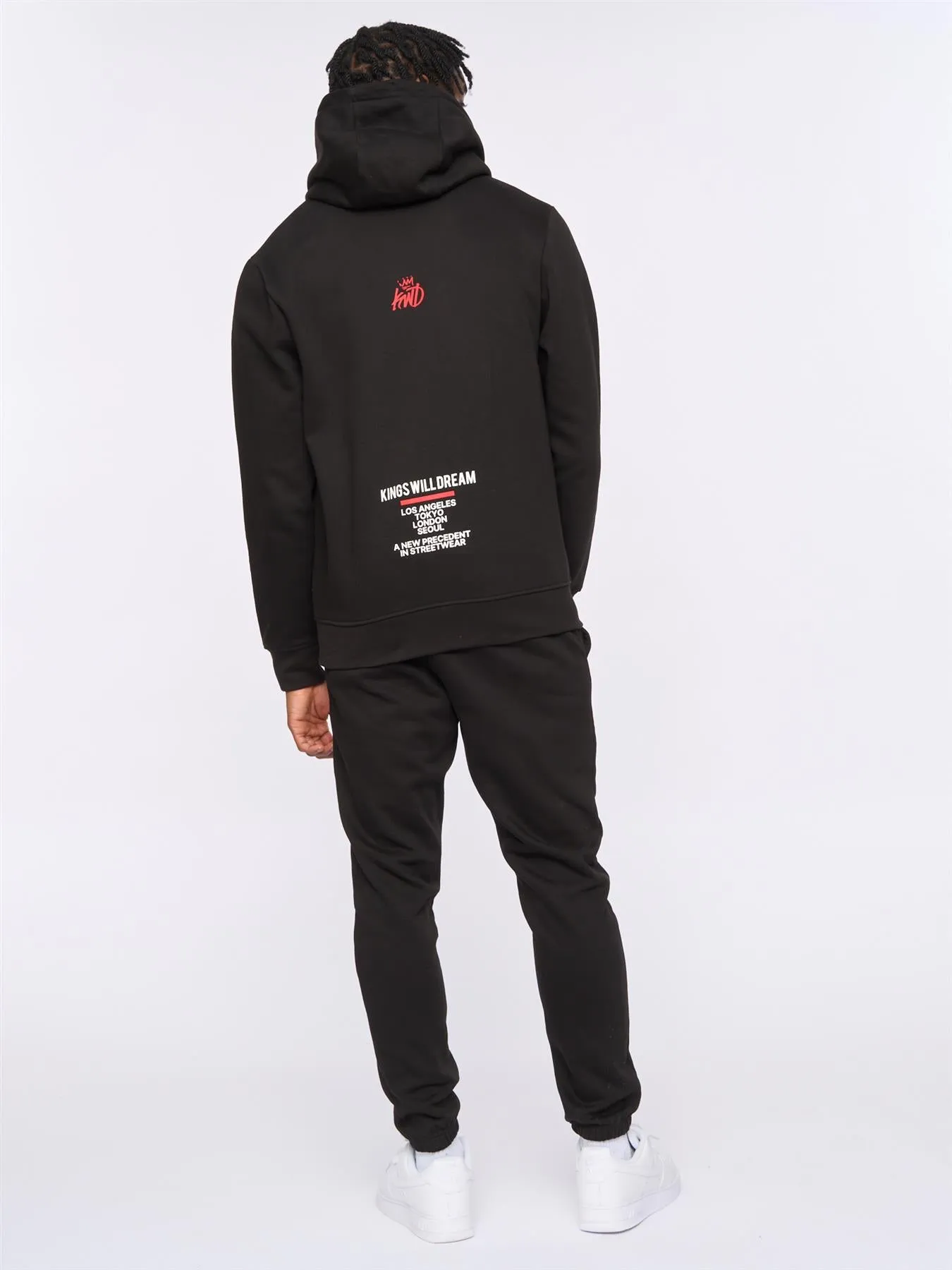 Tagged Hoodie Black sold by Kings Will Dream product image thumbnail 4
