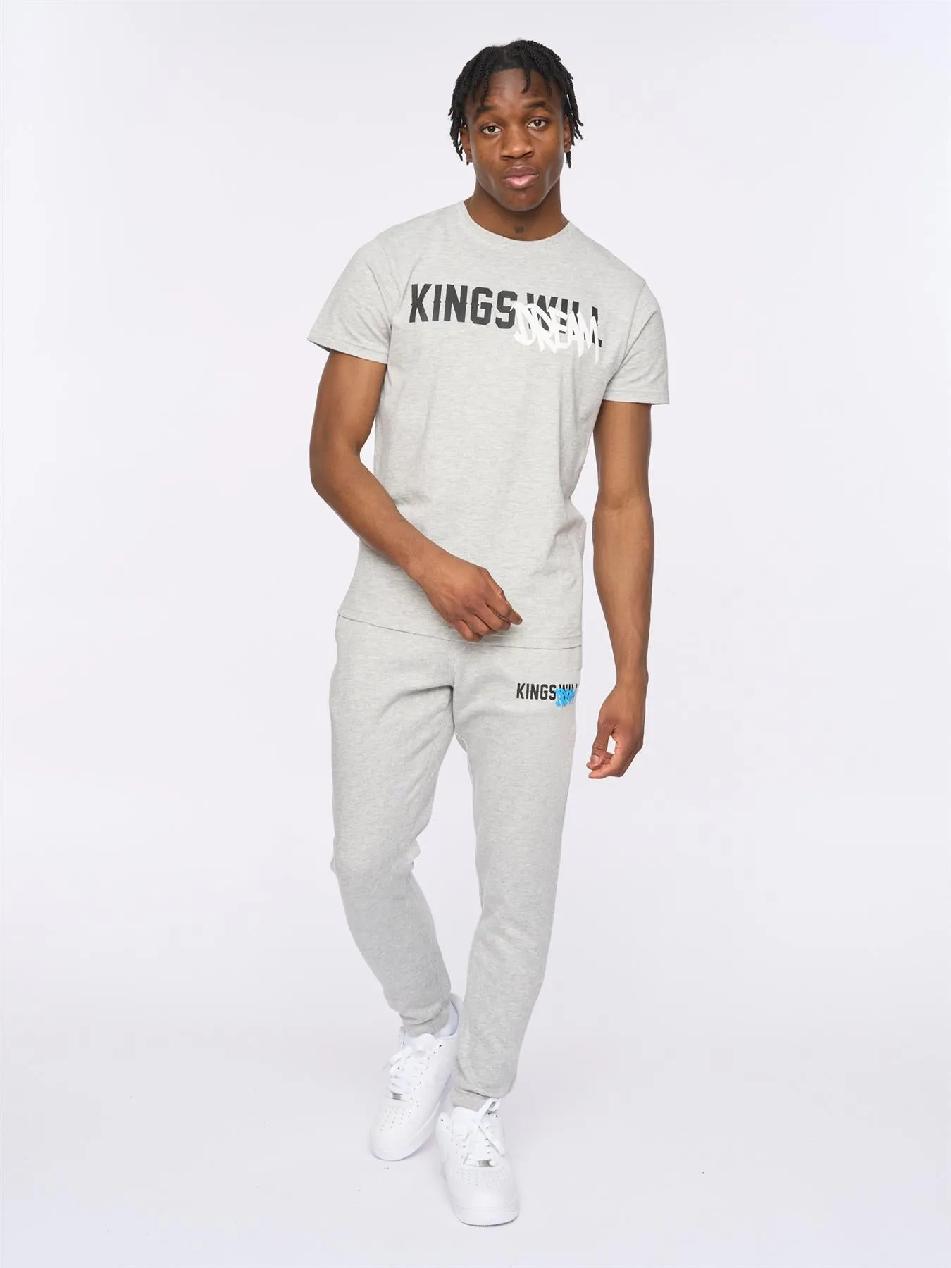 Tagged Joggers Grey Marl sold by Kings Will Dream product image thumbnail 3