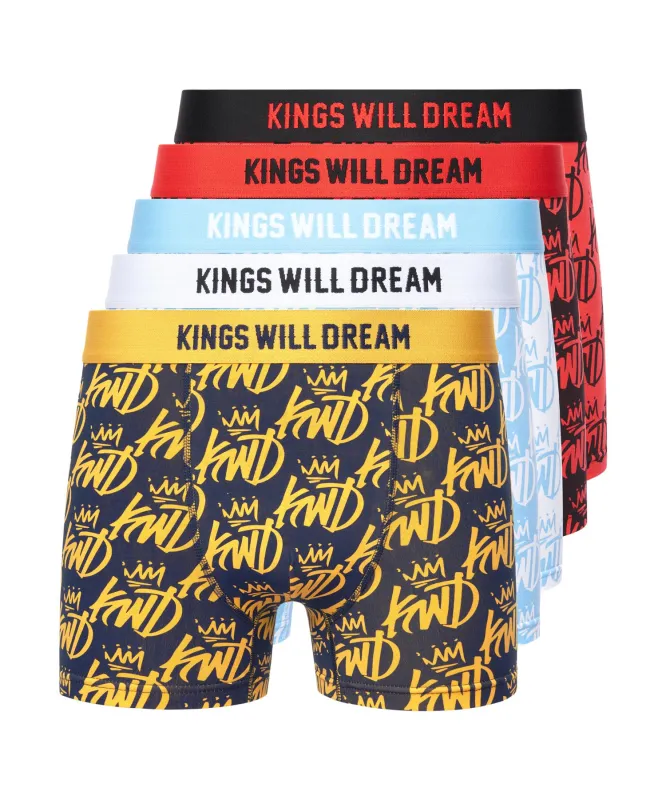 Tagged Boxers 5pk Assorted sold by Kings Will Dream