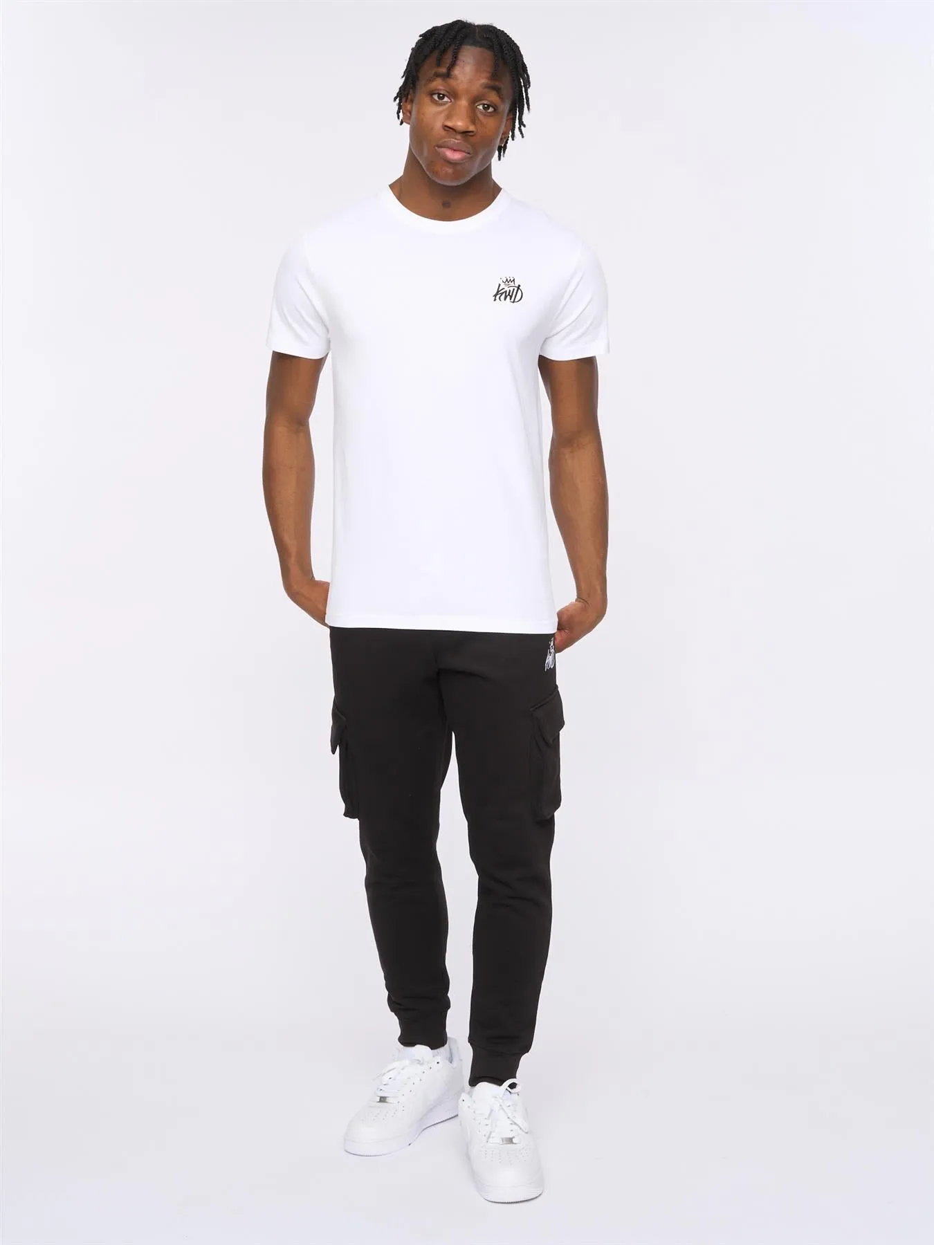 Crosby 2.0 T-Shirt White sold by Kings Will Dream product image thumbnail 3