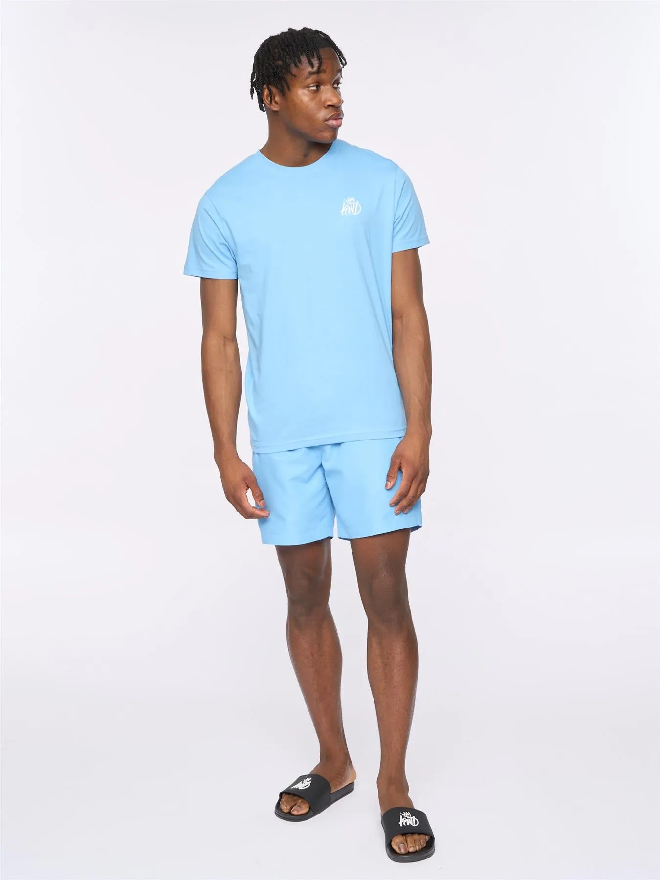 Crosby 2.0 T-Shirt Sky Blue sold by Kings Will Dream product image thumbnail 3