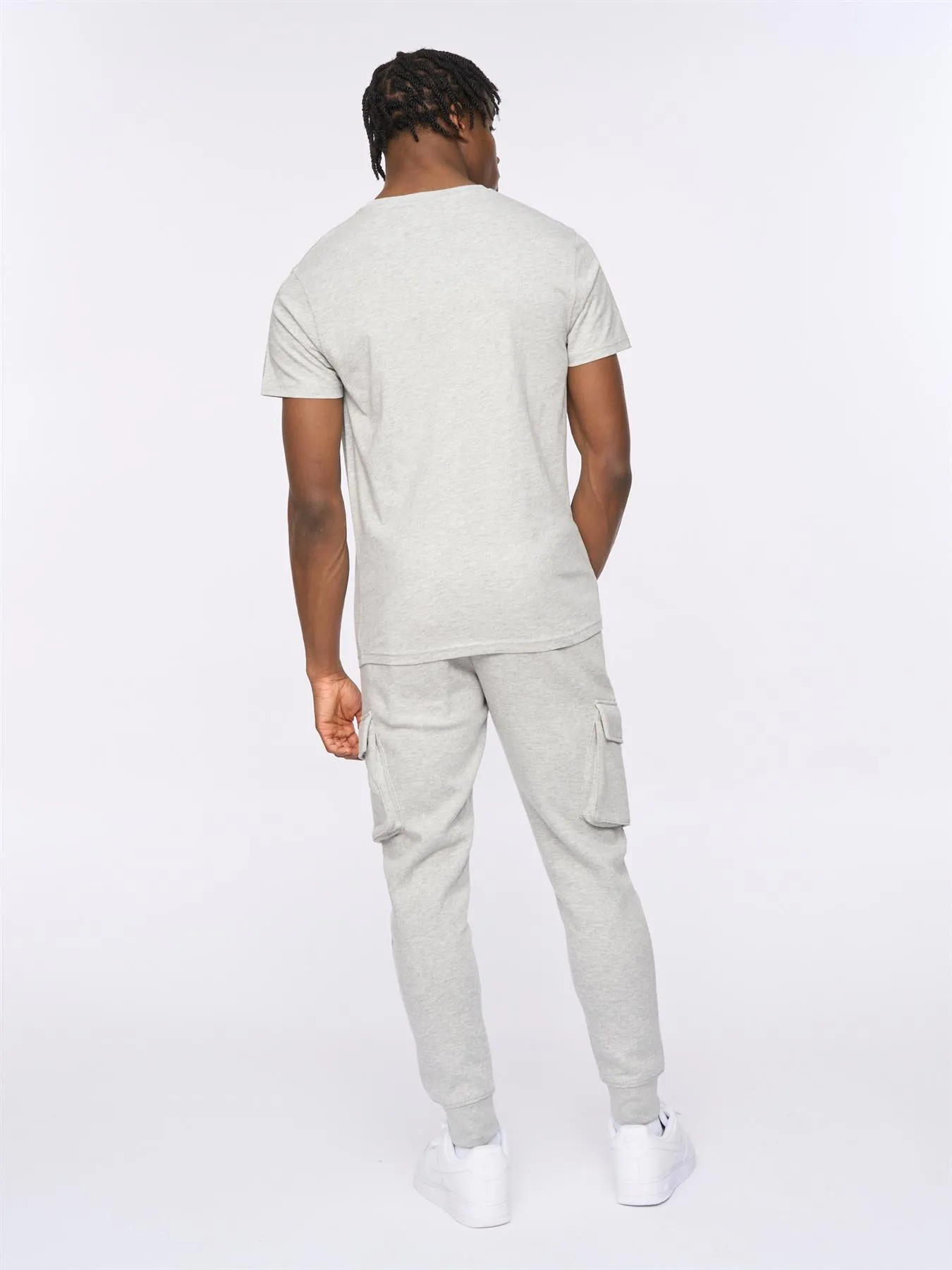 Crosby 2.0 T-Shirt Grey Marl sold by Kings Will Dream product image thumbnail 4