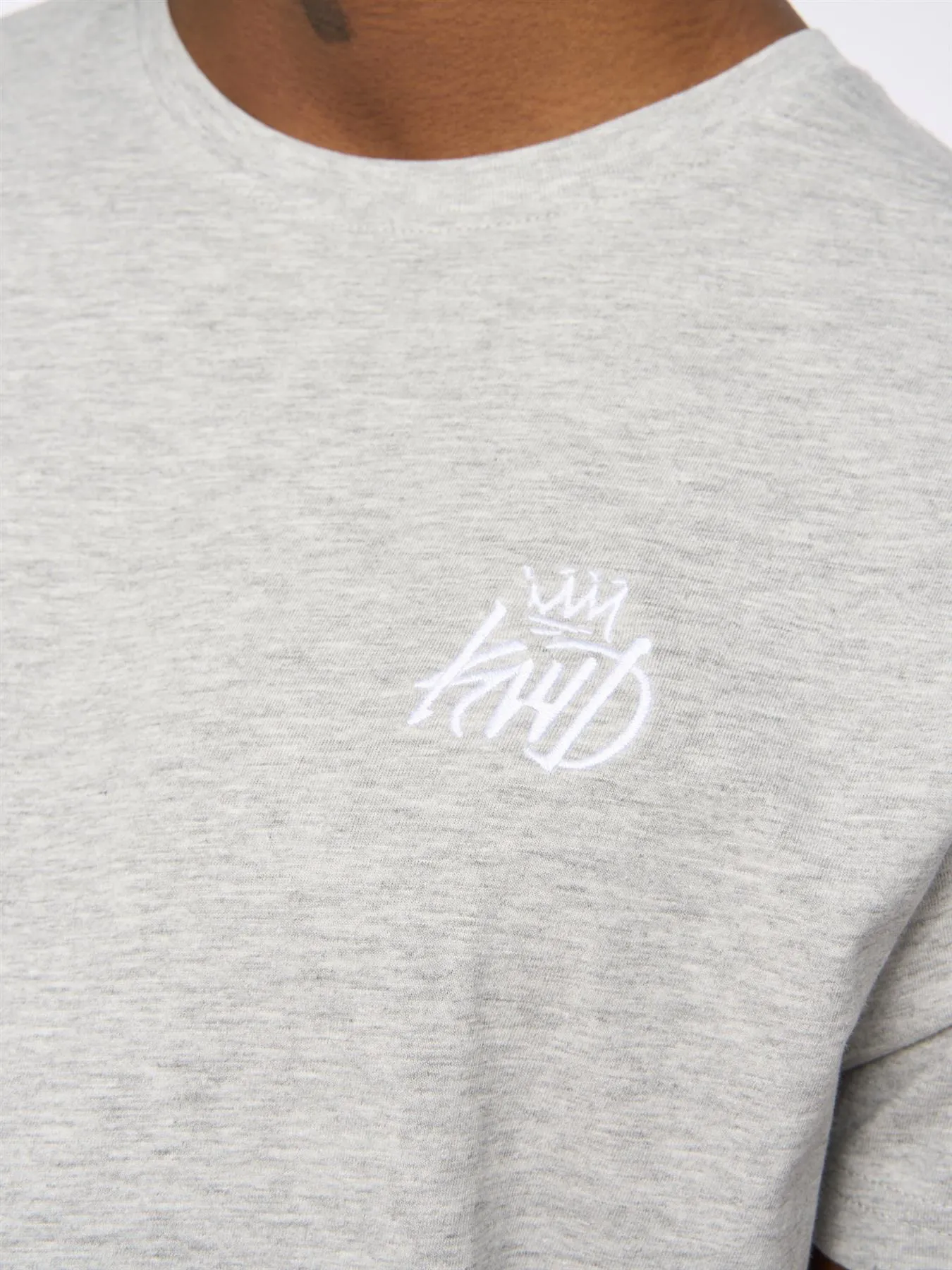 Crosby 2.0 T-Shirt Grey Marl sold by Kings Will Dream product image thumbnail 5