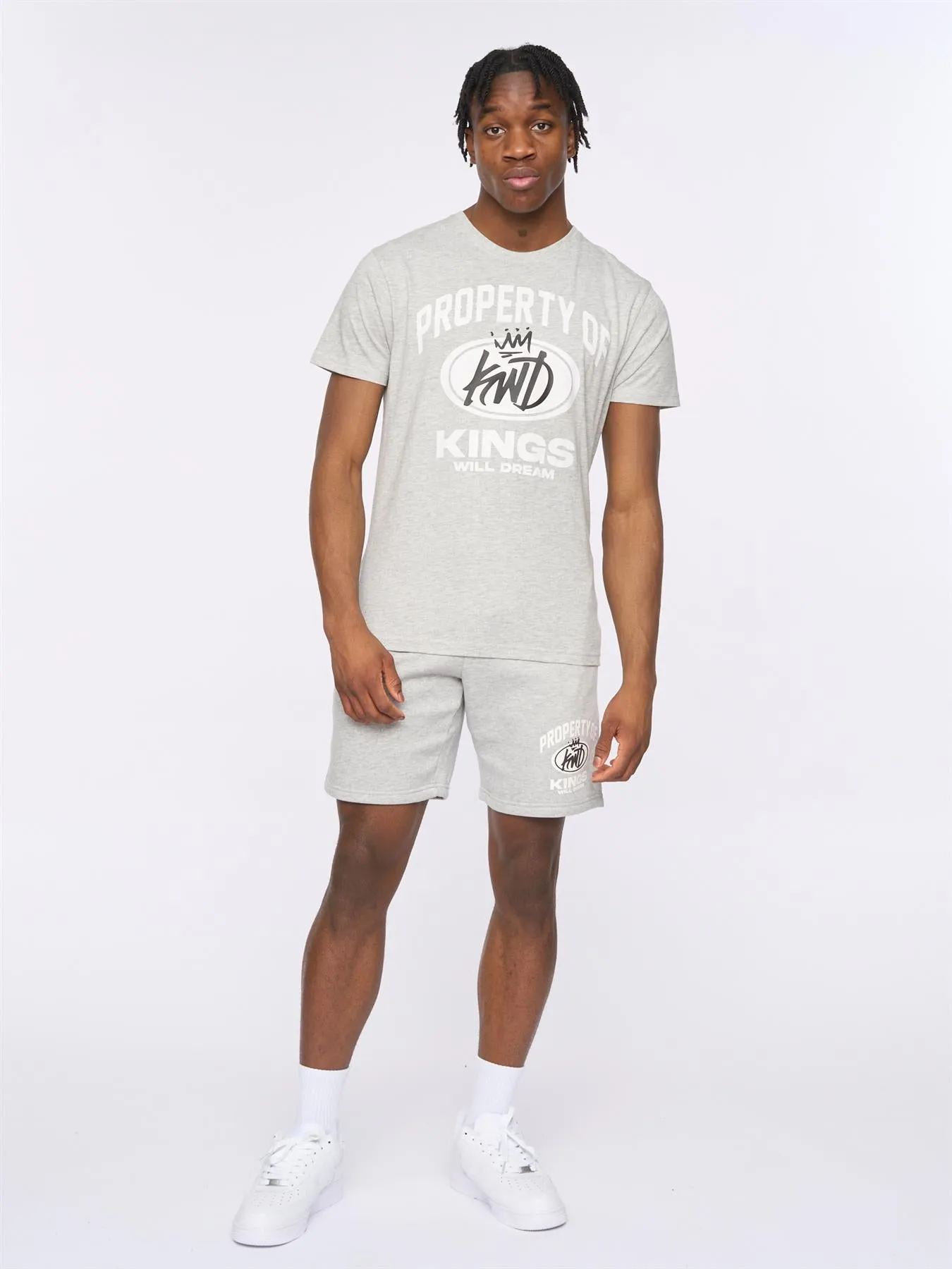 Prop T-Shirt Grey Marl sold by Kings Will Dream product image thumbnail 3