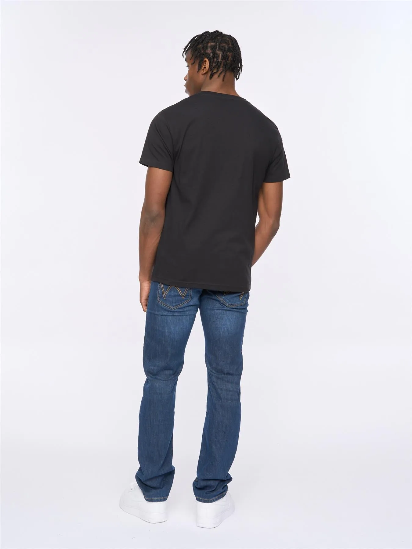 Mapped T-Shirt Black sold by Kings Will Dream product image thumbnail 4