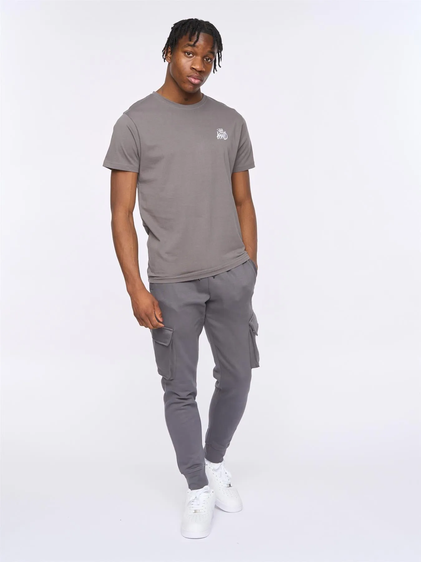 Crosby 2.0 T-Shirt Asphalt sold by Kings Will Dream product image thumbnail 3