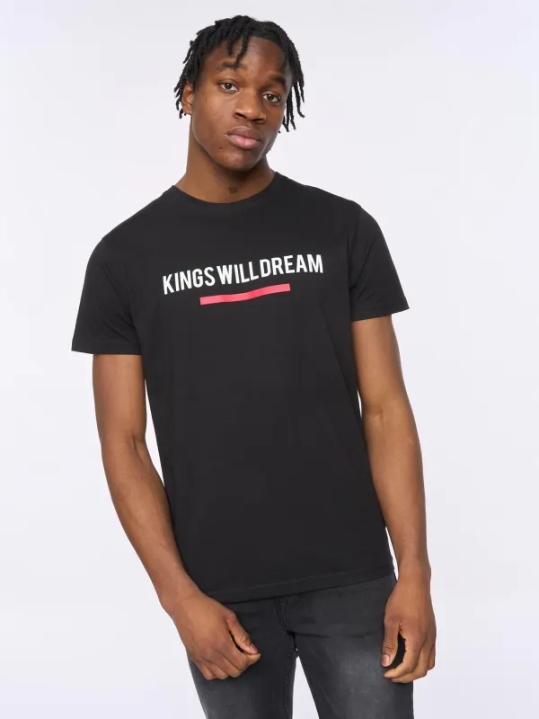 Dollar Bills T-Shirt Black sold by Kings Will Dream