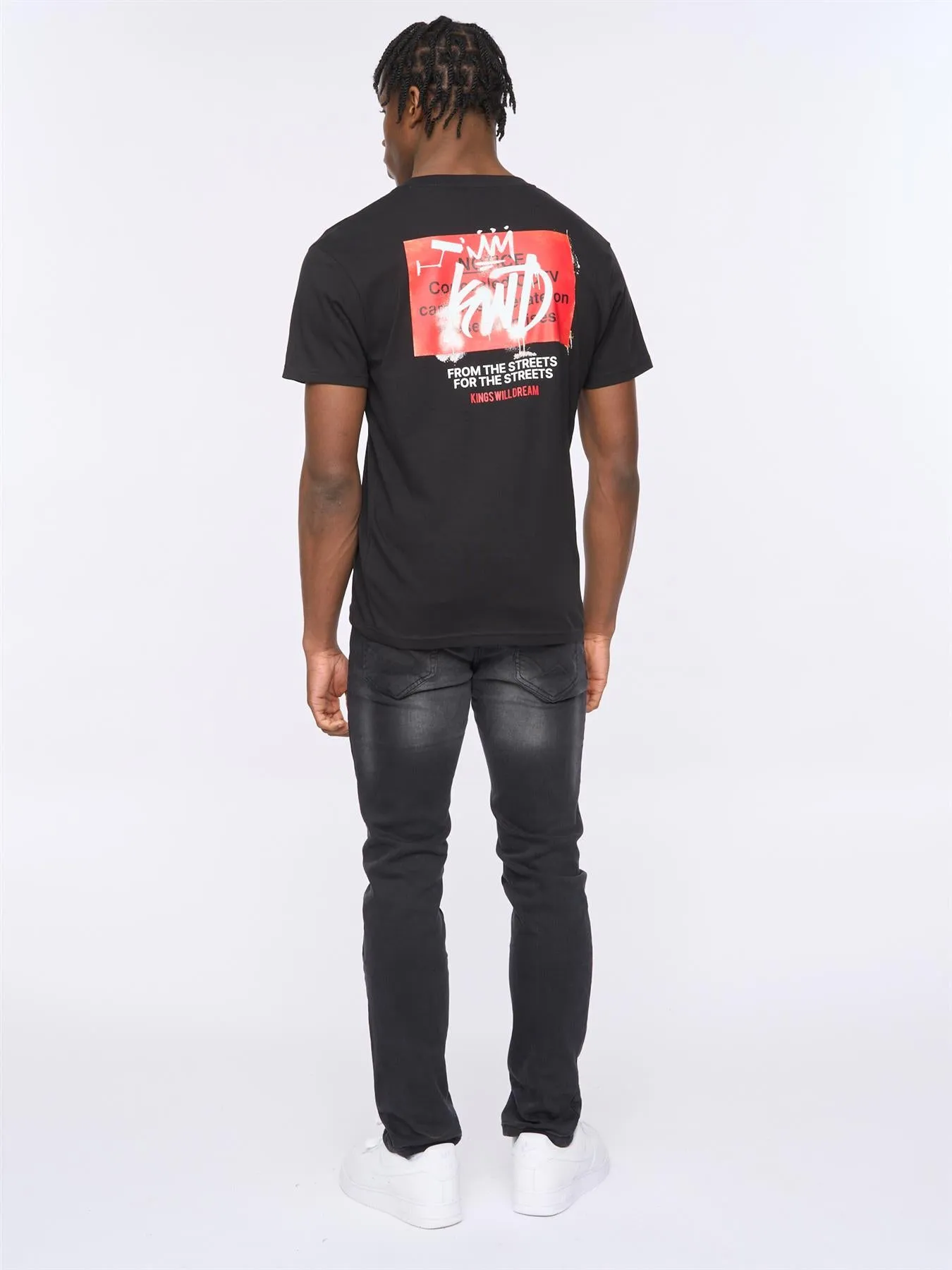 CCEETV T-Shirt Black sold by Kings Will Dream product image thumbnail 4