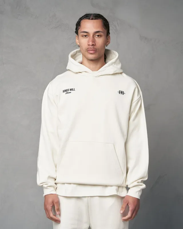 Studio Garment District Hoodie White sold by Kings Will Dream