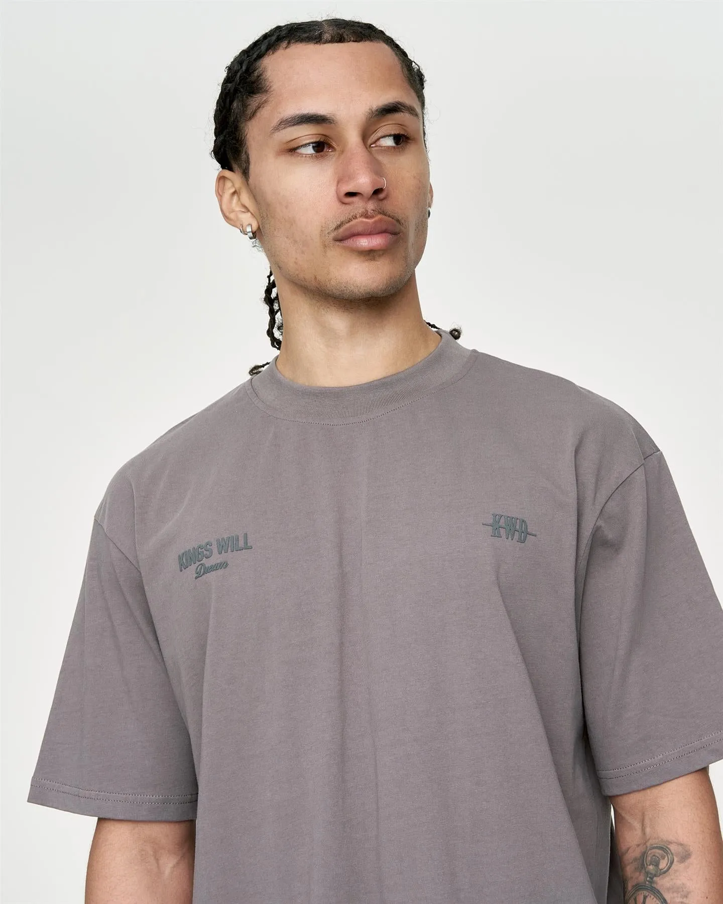 Studio Garment District T-Shirt Grey sold by Kings Will Dream product image thumbnail 2