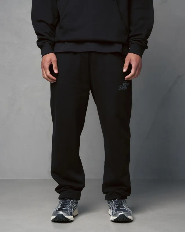 Studio Scripted Joggers Black sold by Kings Will Dream