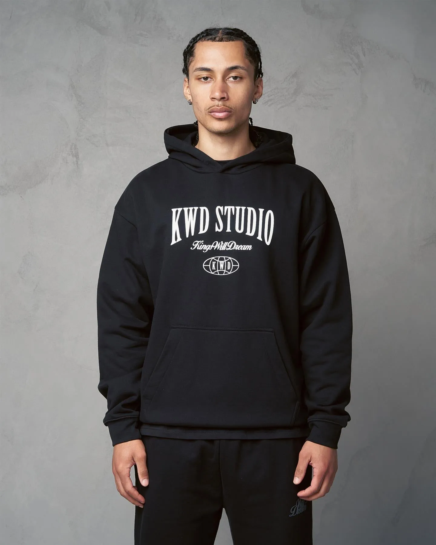 Studio Studios Hoodie Black sold by Kings Will Dream