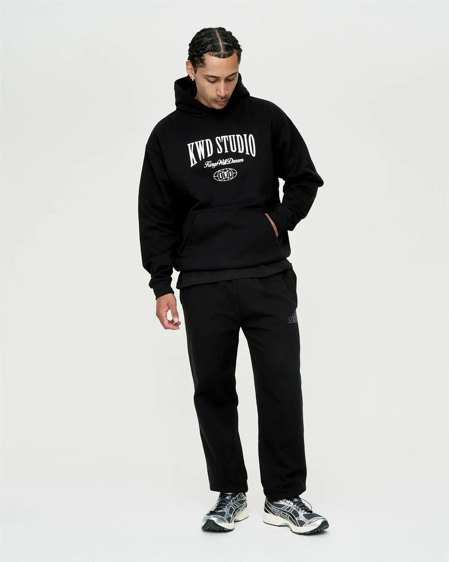 Studio Studios Hoodie Black sold by Kings Will Dream product image thumbnail 5