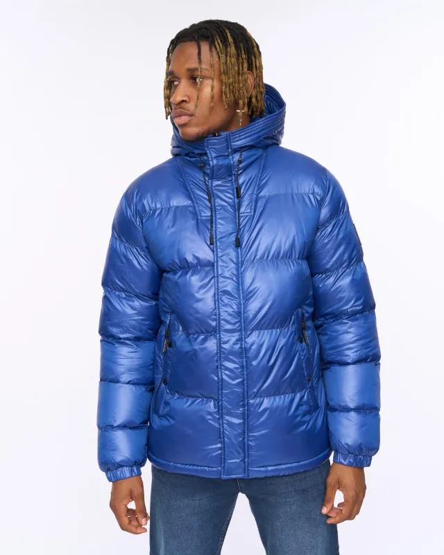 Welcome Puffer Jacket Royal sold by Kings Will Dream