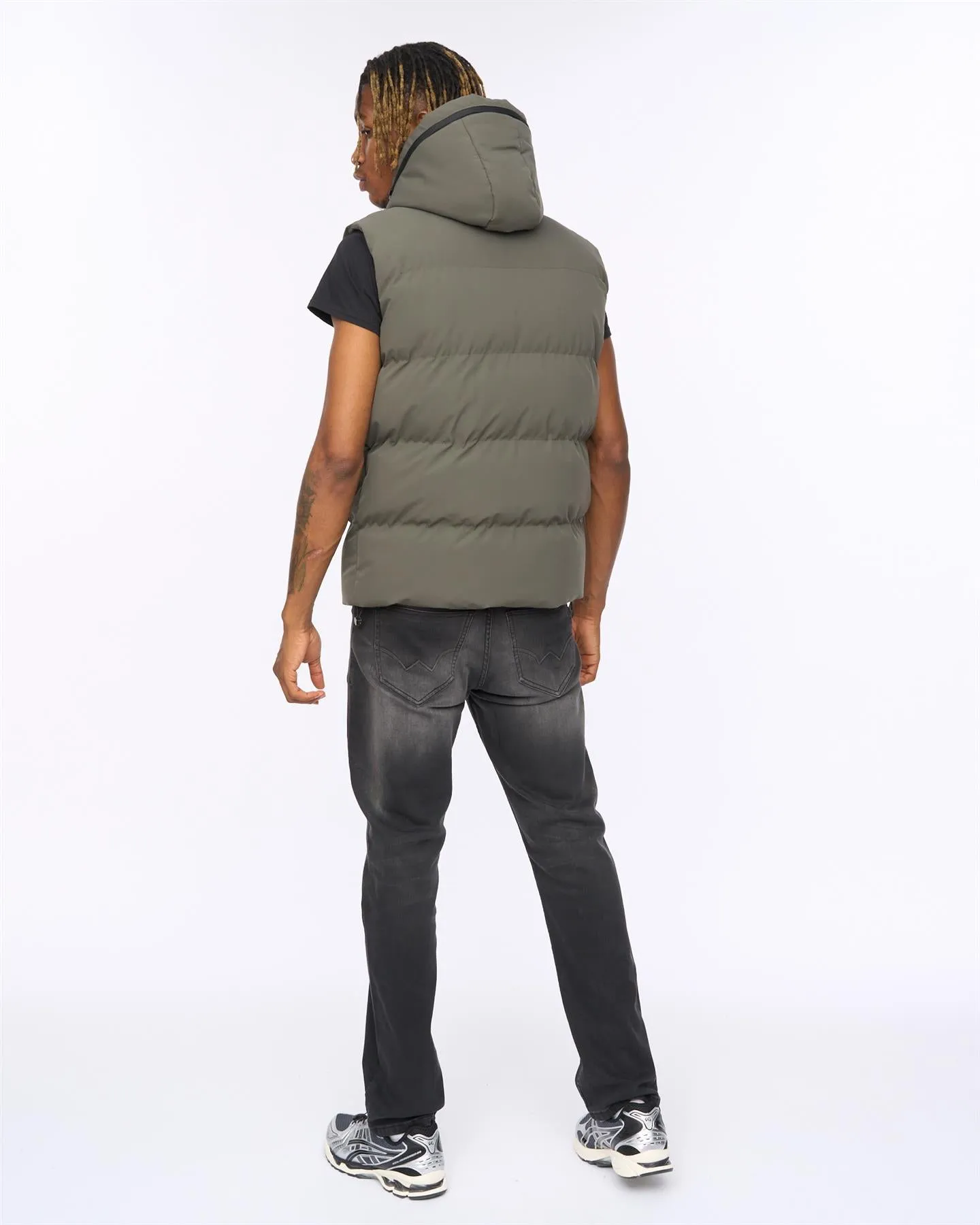 Nahjo Gilet Olive sold by Kings Will Dream product image thumbnail 4