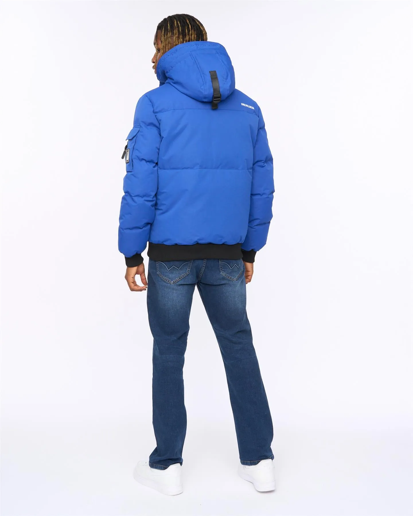 Wakaday Bomber Jacket Blue sold by Kings Will Dream product image thumbnail 4
